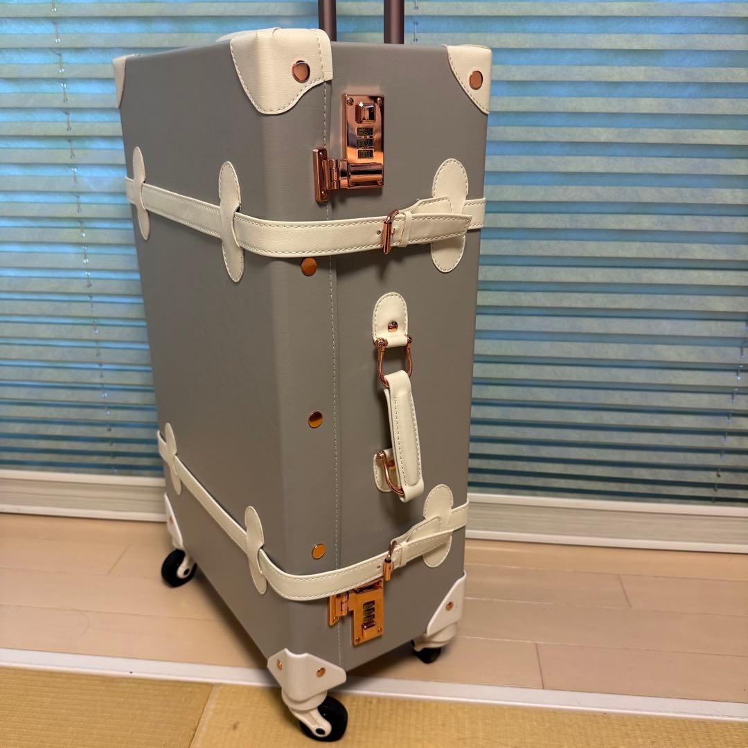 値下！美品スーツケースキャリーケース.ミニバック付きレトロUniwalker送込