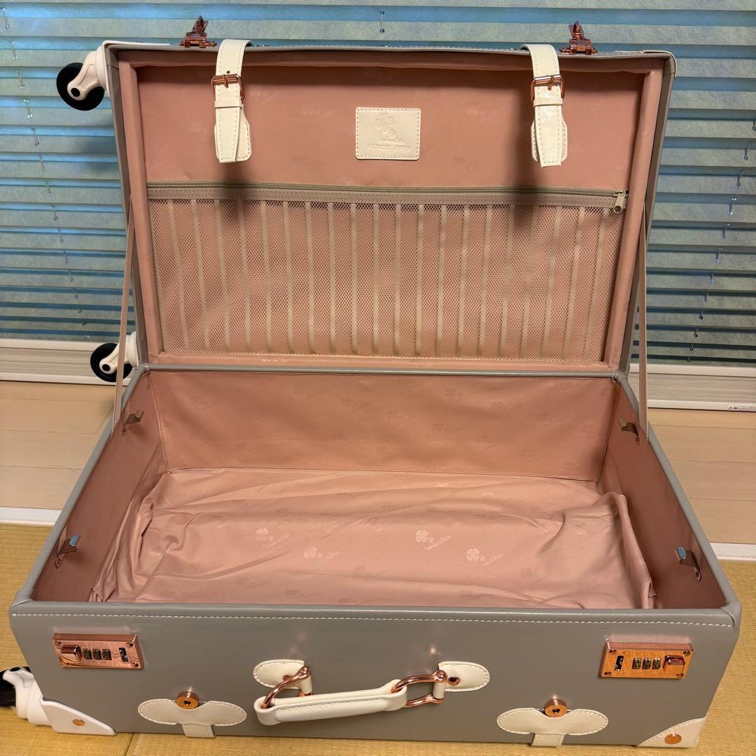 値下！美品スーツケースキャリーケース.ミニバック付きレトロUniwalker送込