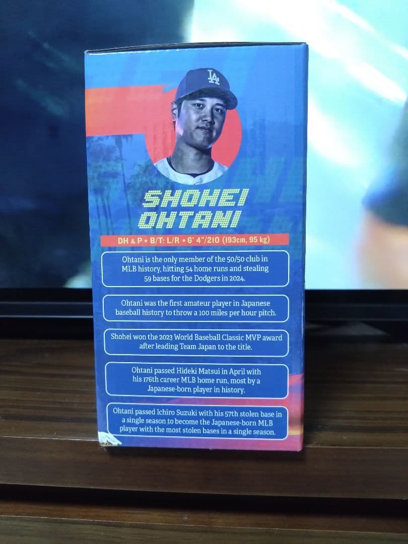 大谷翔平★ ドジャース ファンクラブ限定 ボブルヘッド