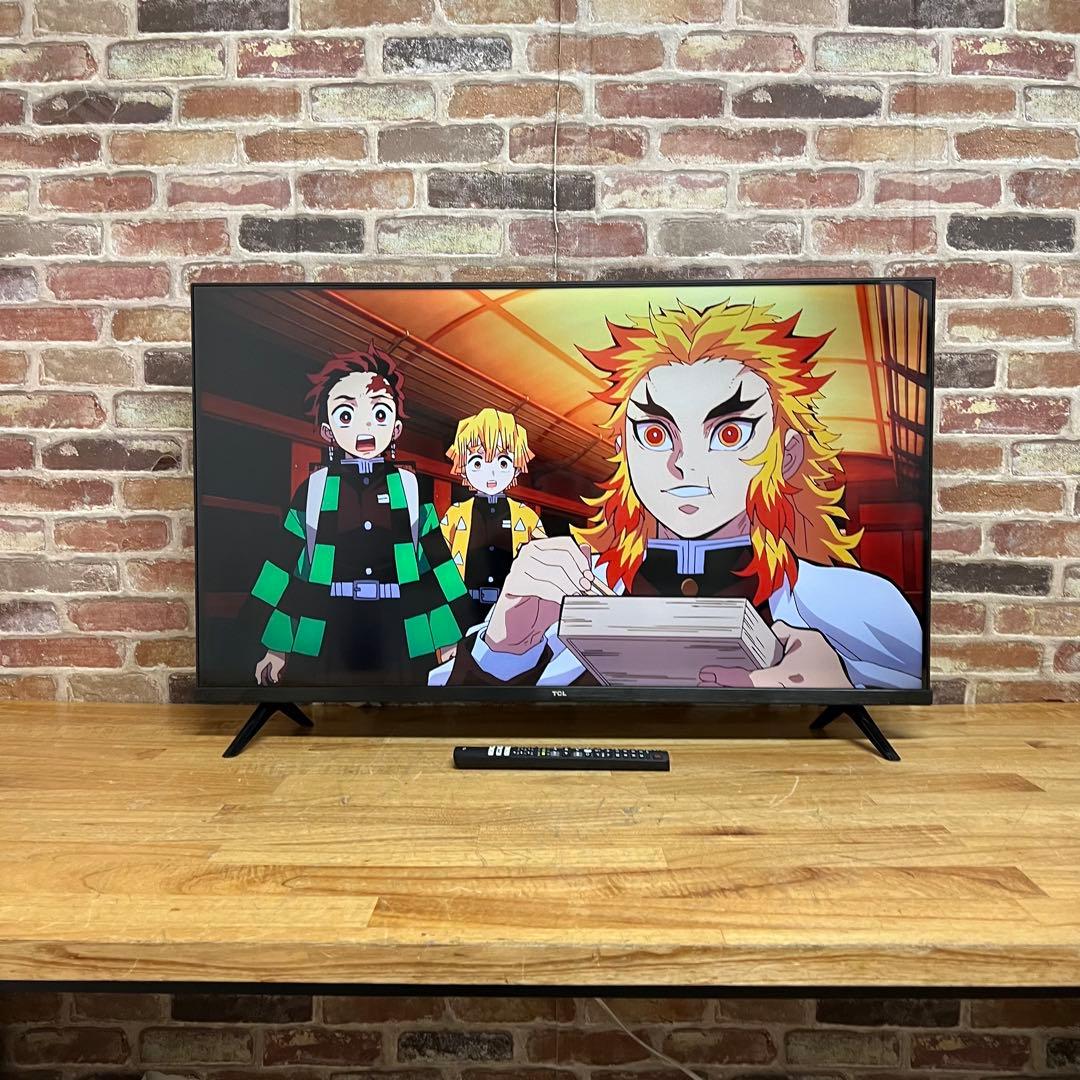 TCL 40V型 液晶テレビ Android TV 40S5200B 動画アプリ