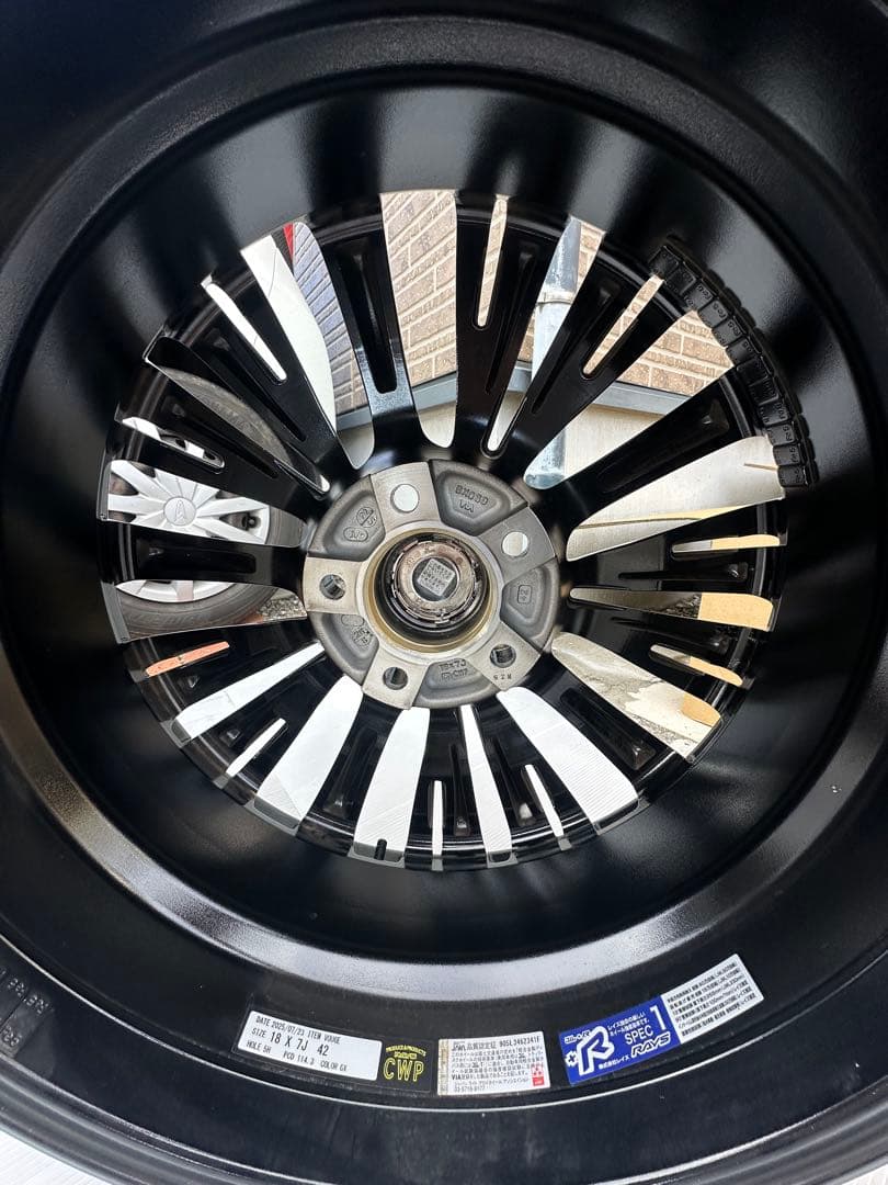 【美品】RAYS VOUGE LIMITED 18インチホイール4本セット