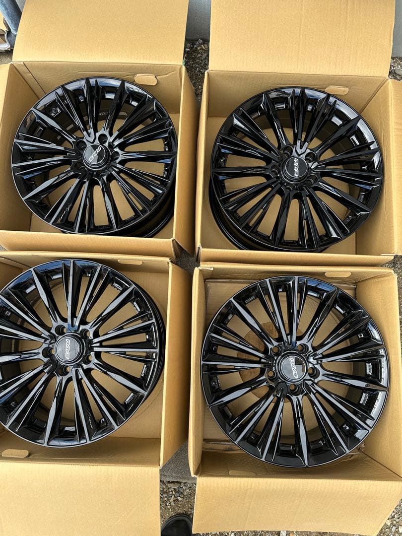 【美品】RAYS VOUGE LIMITED 18インチホイール4本セット