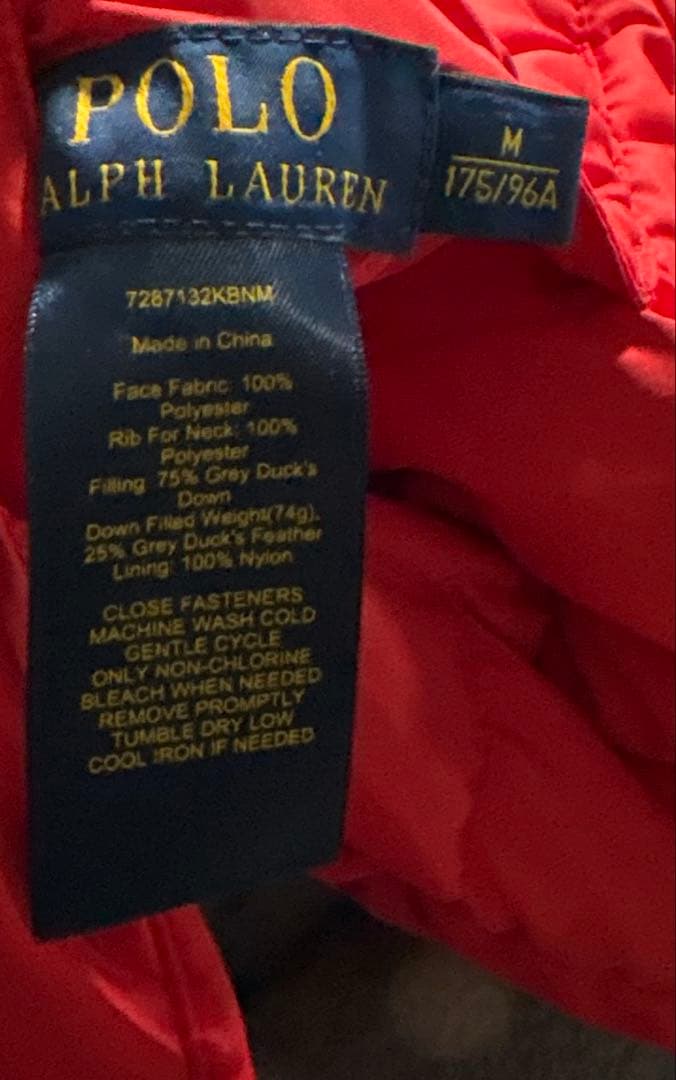 Special ラルフ　ハンティングジャケット　2way ダウンベスト付き　M