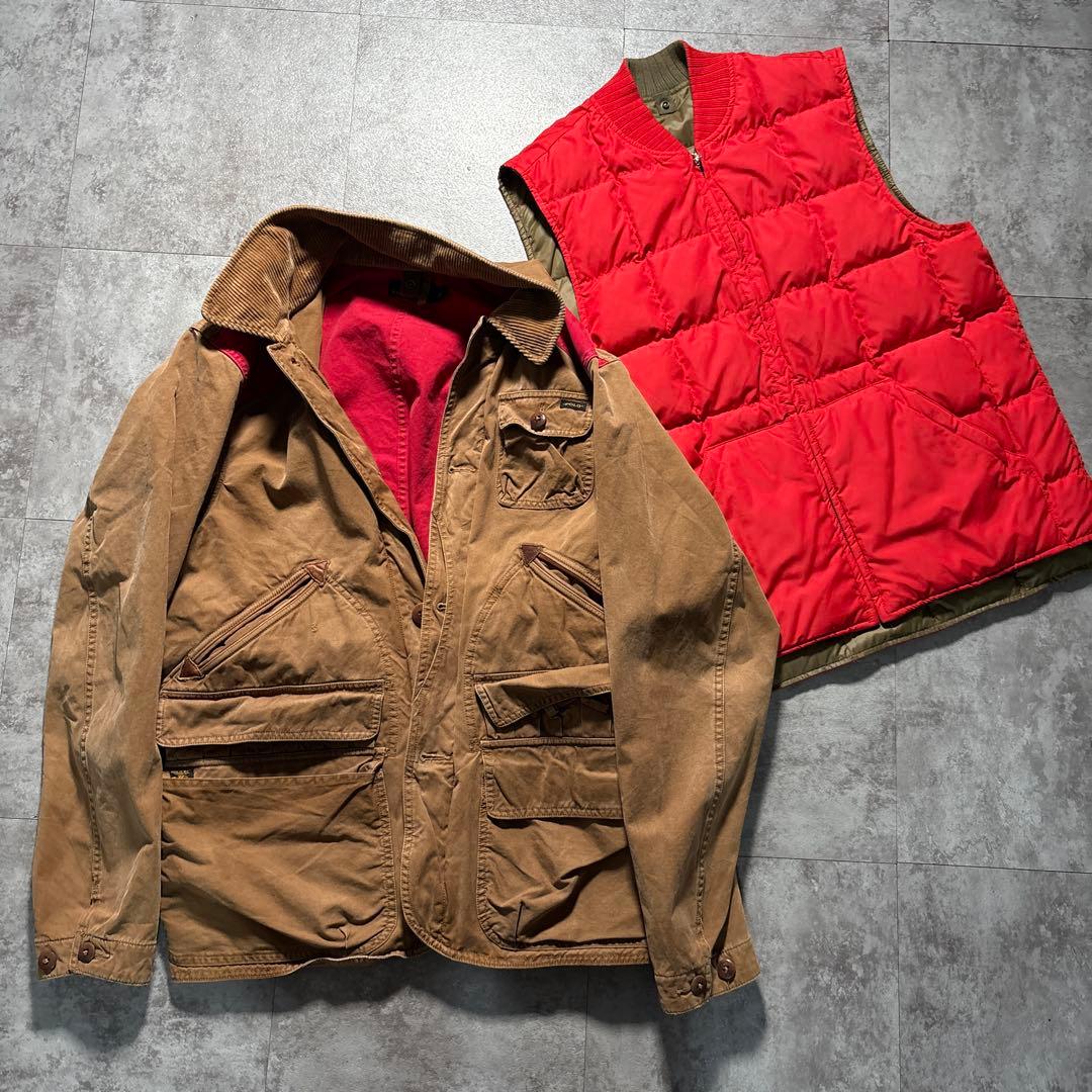 Special ラルフ　ハンティングジャケット　2way ダウンベスト付き　M
