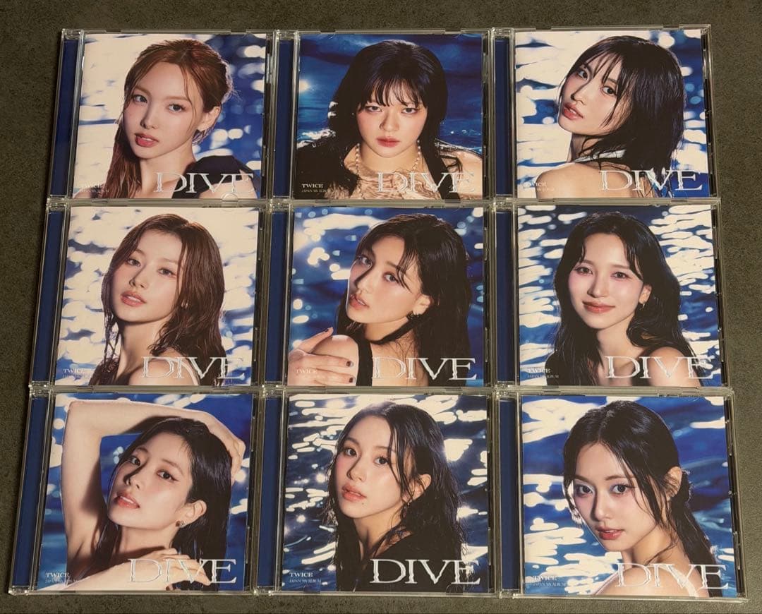K-POP・アジア TWICE DIVE 7th AnniversaryCollectionBOX