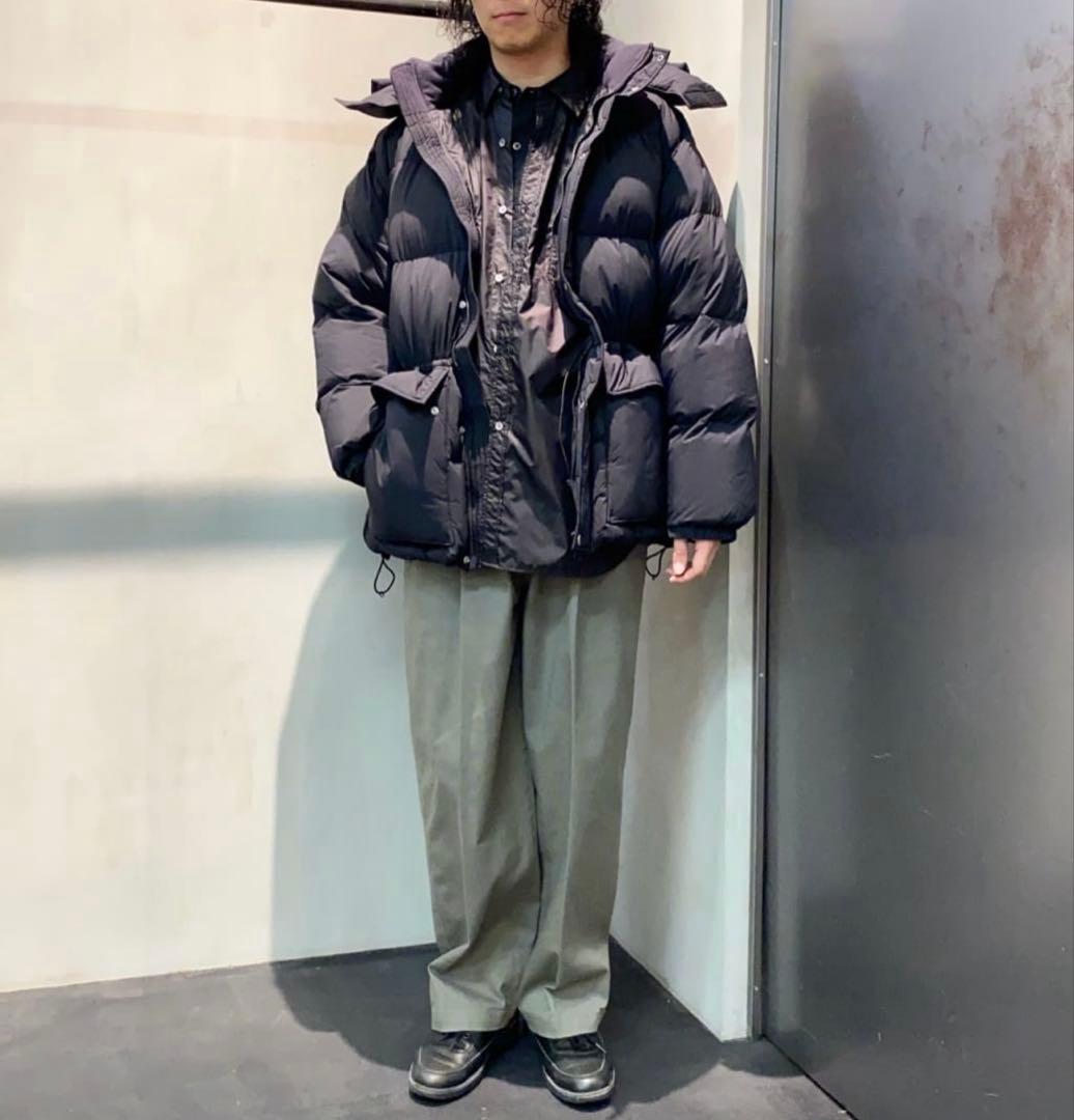 ＜Steven Alan＞ ドリル インツープリーツ ドレス トラウザーズ