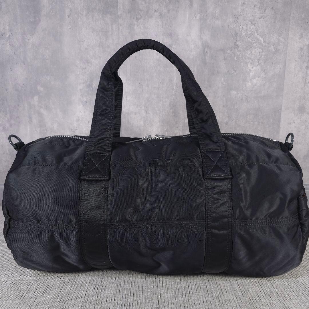 超美品　PORTER　タンカー　2way　ダッフルバッグ　ボストンバッグ　M　黒