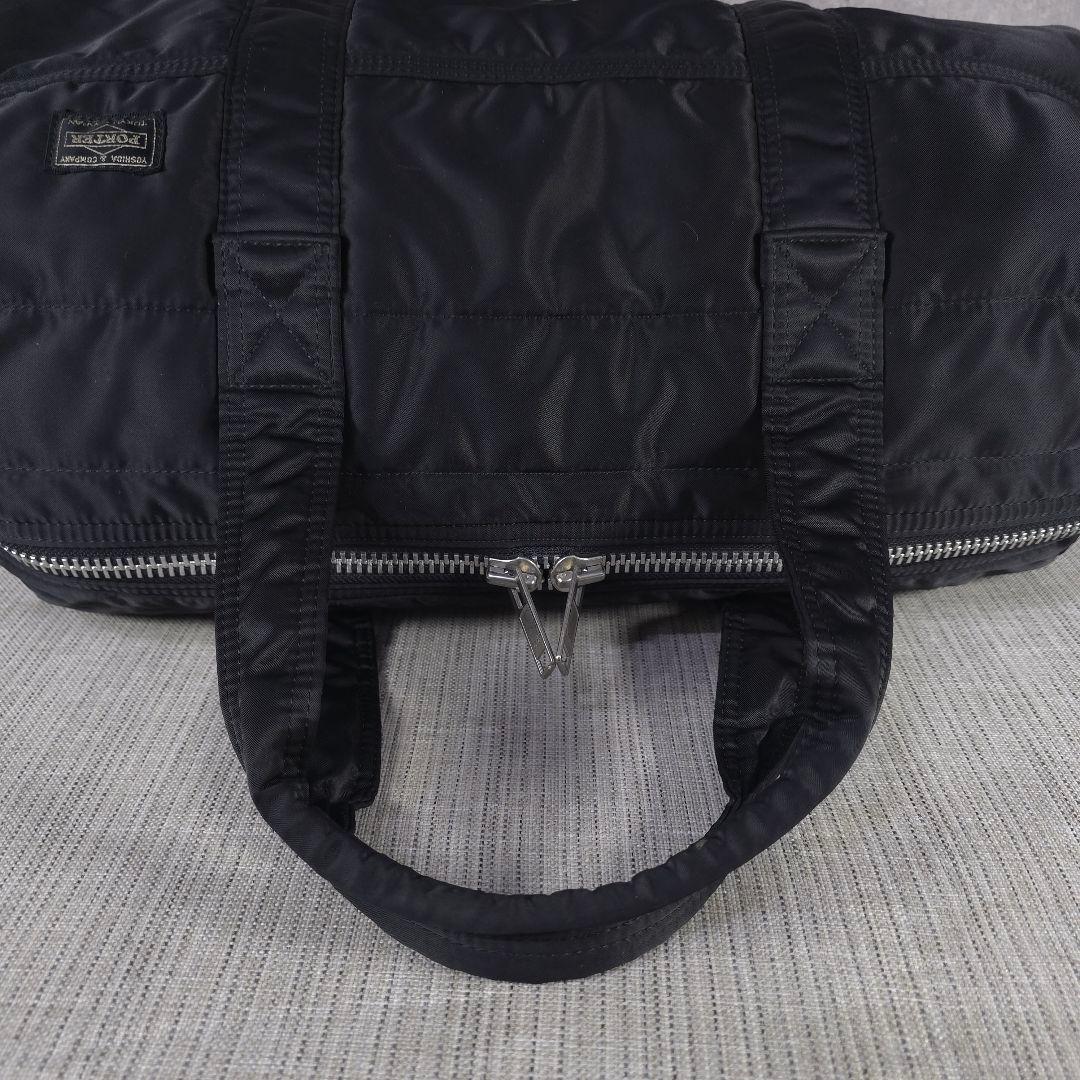 超美品　PORTER　タンカー　2way　ダッフルバッグ　ボストンバッグ　M　黒