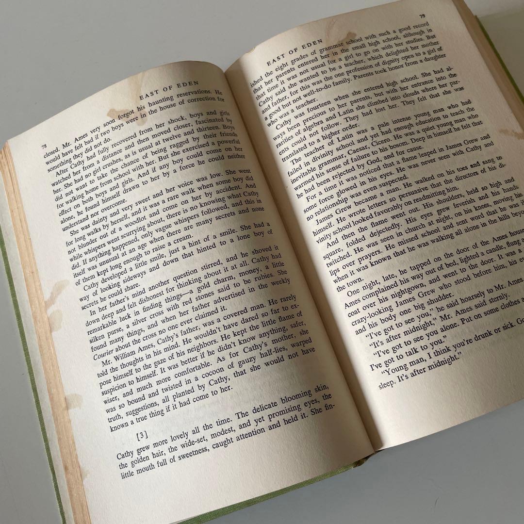 希少 East of Eden・Steinbeck 初版 First 1952