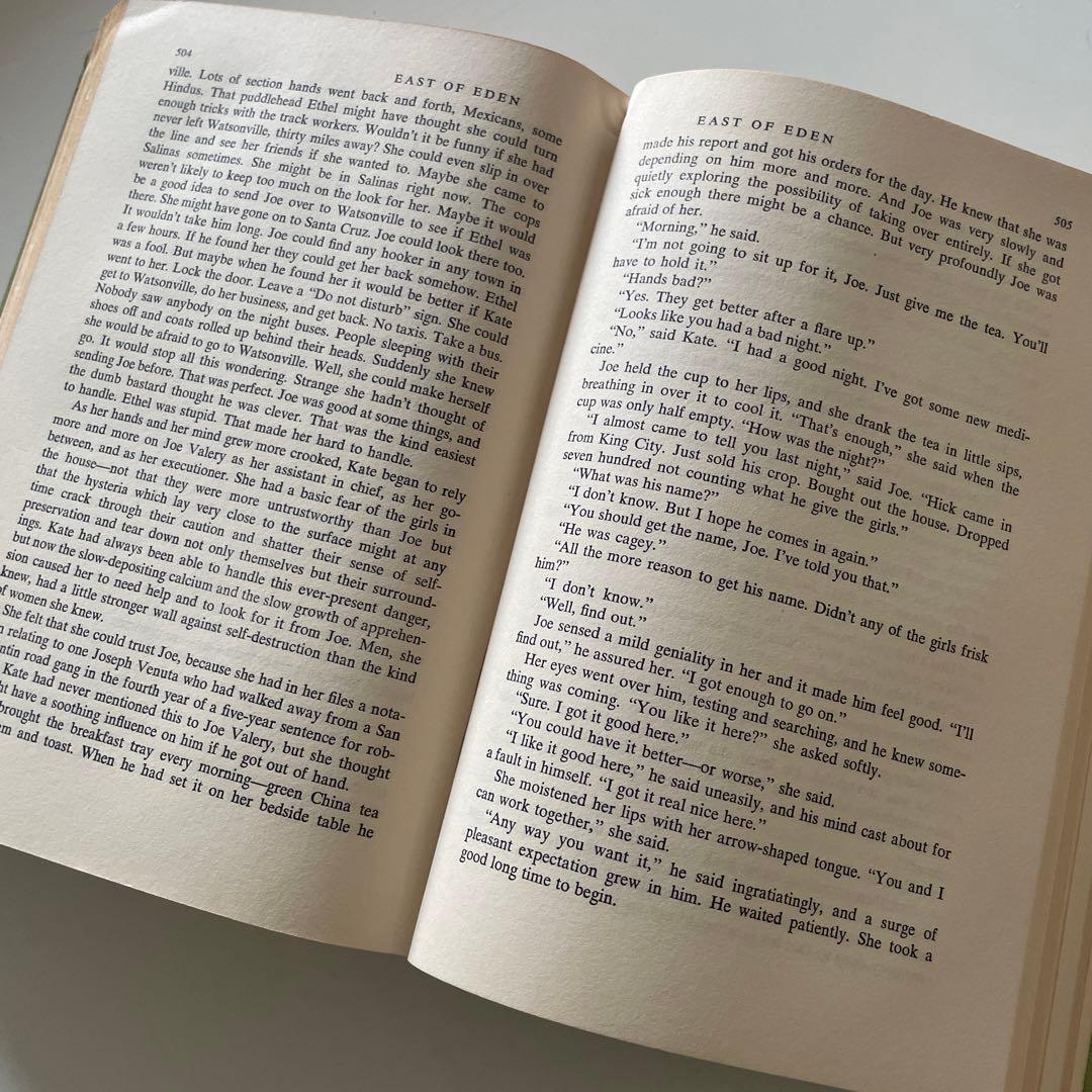 希少 East of Eden・Steinbeck 初版 First 1952