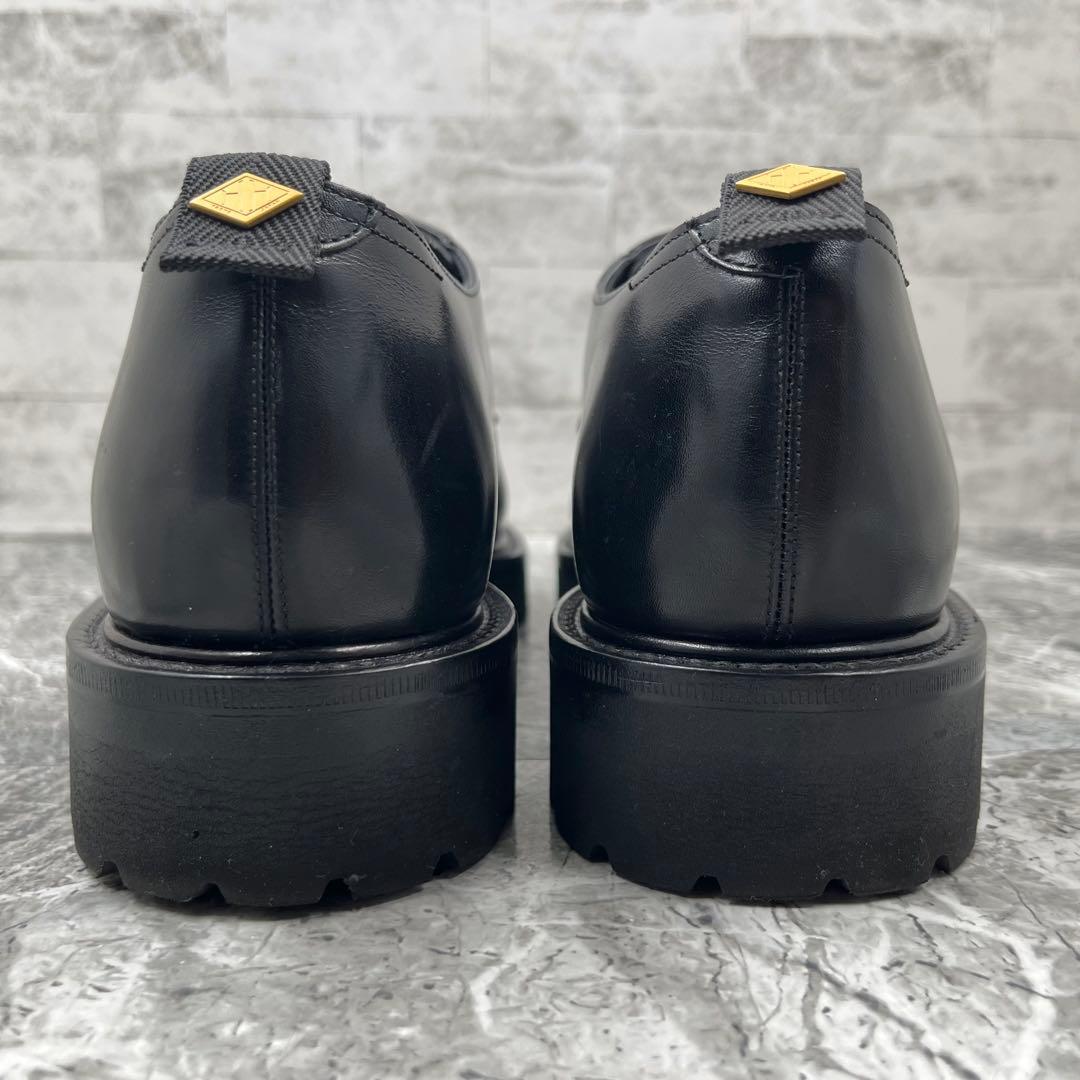 【極美品】 WH ヒロシツボウチ 干場義雅 別注 26 ドレスシューズ ブラック