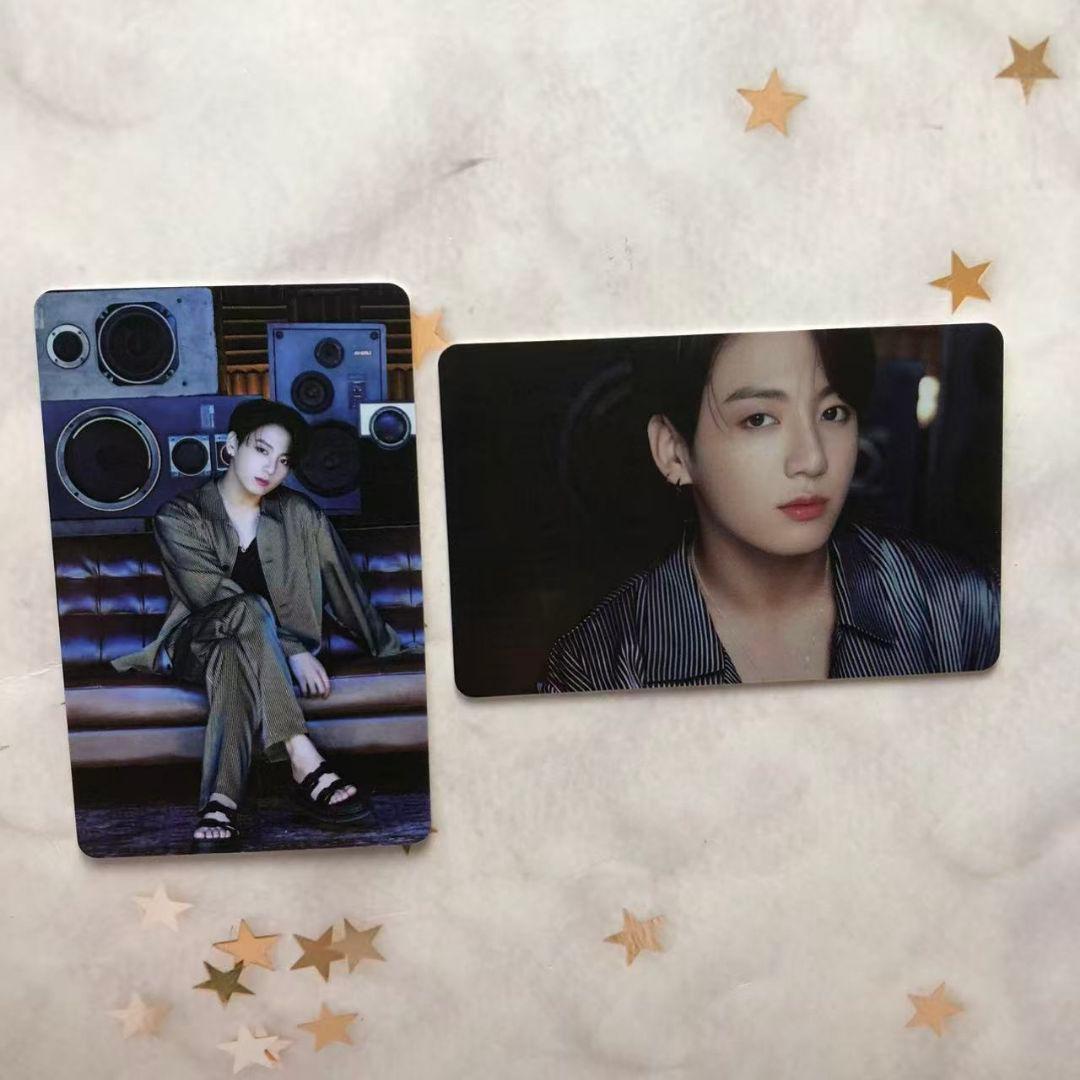 BTS BE 韓国 限定 未公開フォト ラキドロ JK ジョングク トレカ 2枚