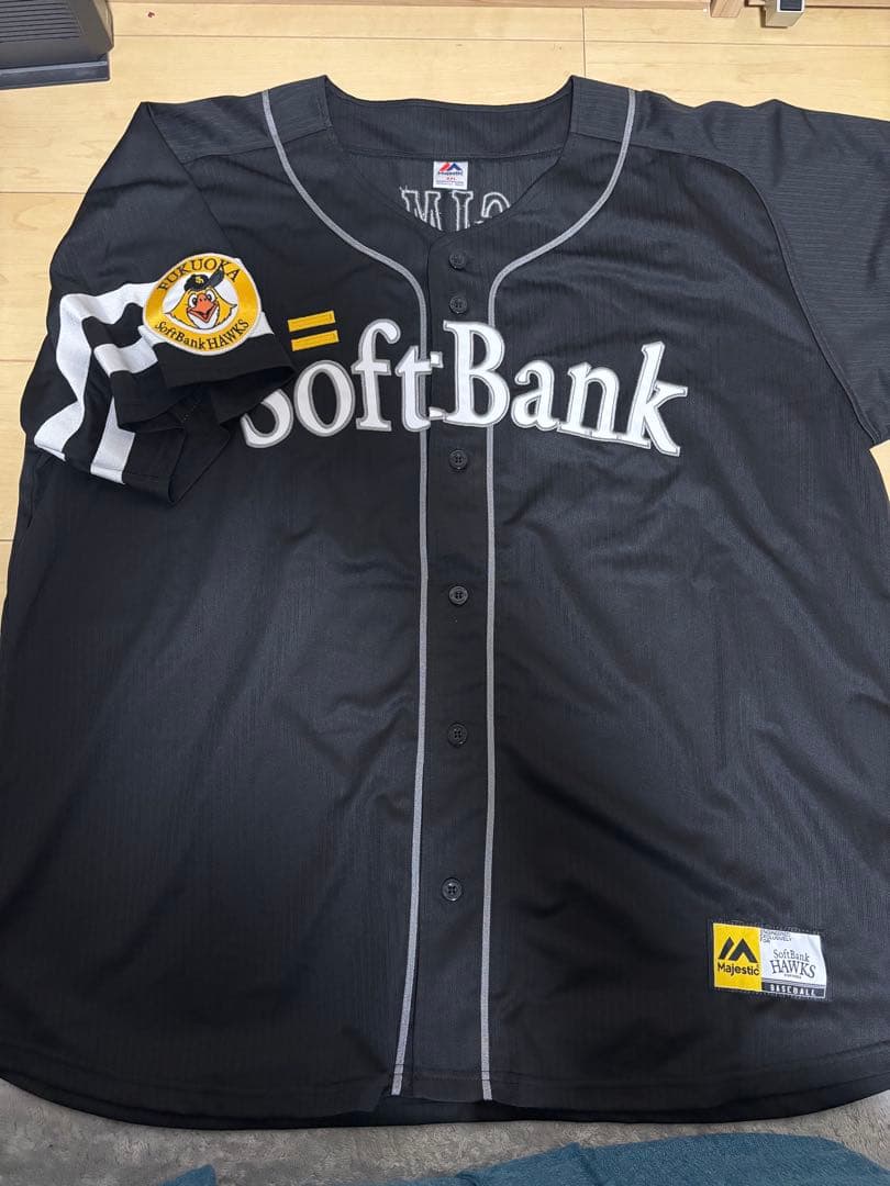 福岡ソフトバンクホークス 柳町達 ビジター ユニフォーム 2XL