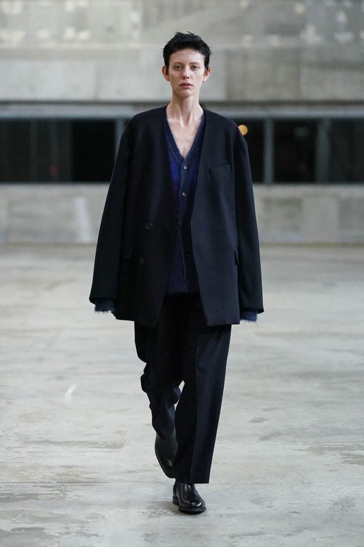 ssstein (シュタイン)ノーカラージャケット