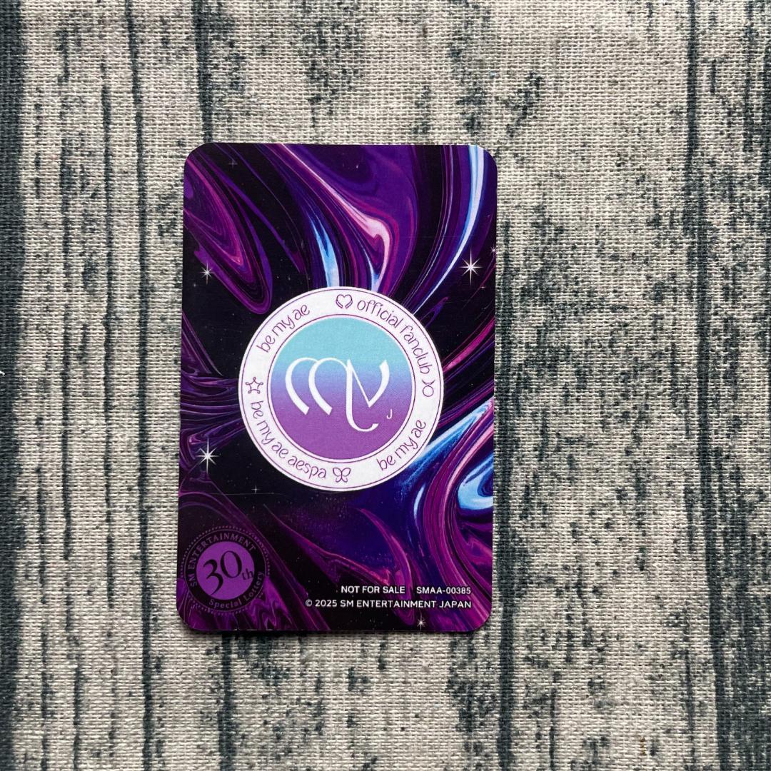 aespa SPECIAL 抽選 smtown 限定 トレカ カリナ