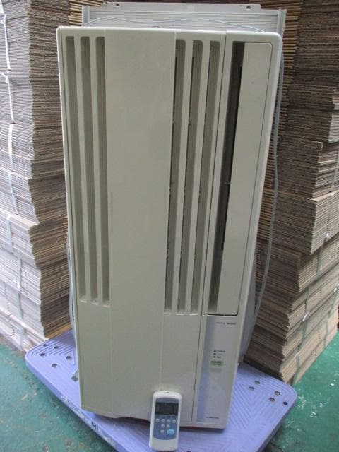 コロナ ルーム エアコン 窓エアコン CW F1617 枠・リモコン付き 17年