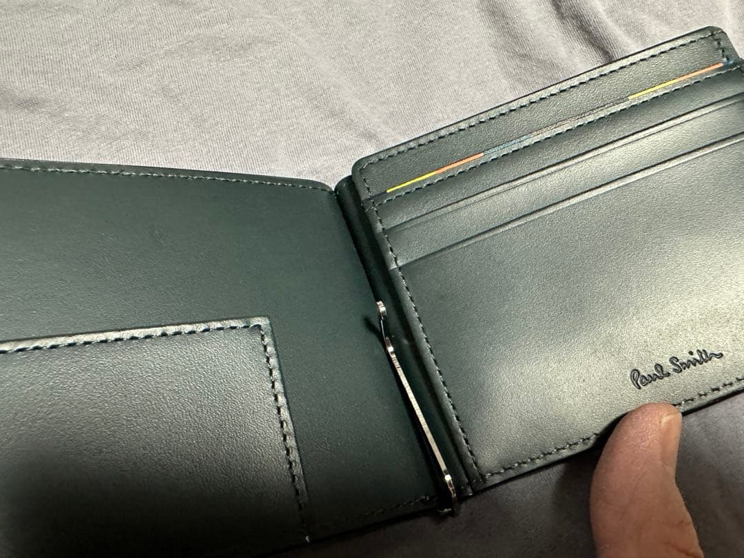 PaulSmith　ポールスミス　二つ折り財　マネークリップ　ブラック