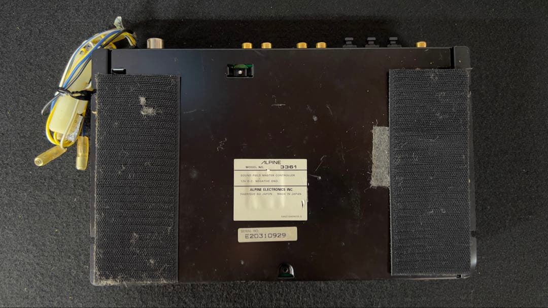 F*E様 ALPINE 3361 サウンドフィールドマスターコントローラー
