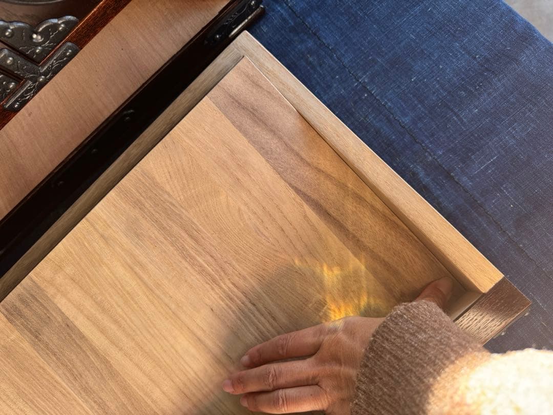 岩谷堂箪笥　小箪笥 皇室御用達工房 和家具 欅
