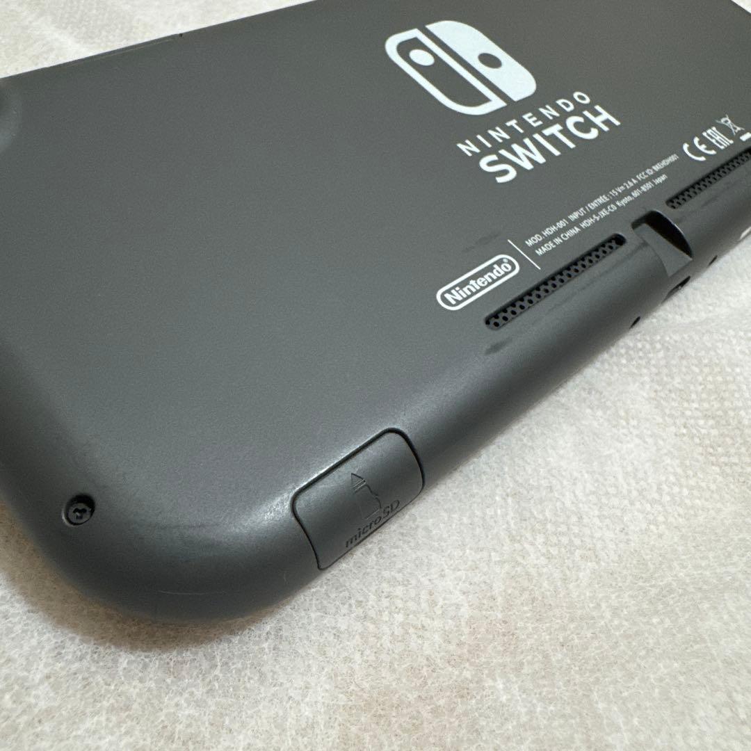ケース付き Nintendo Switch Lite グレー