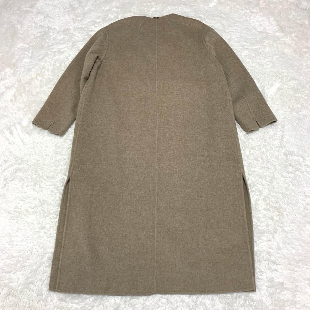 極美品✨ミューズドゥーズィーエムクラス リバーロングノーカラーコート
