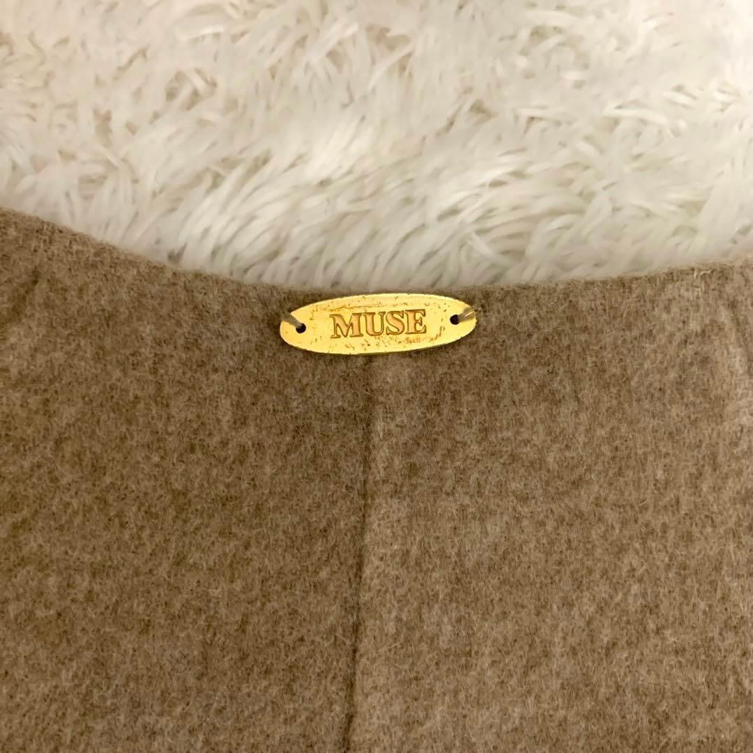 極美品✨ミューズドゥーズィーエムクラス リバーロングノーカラーコート