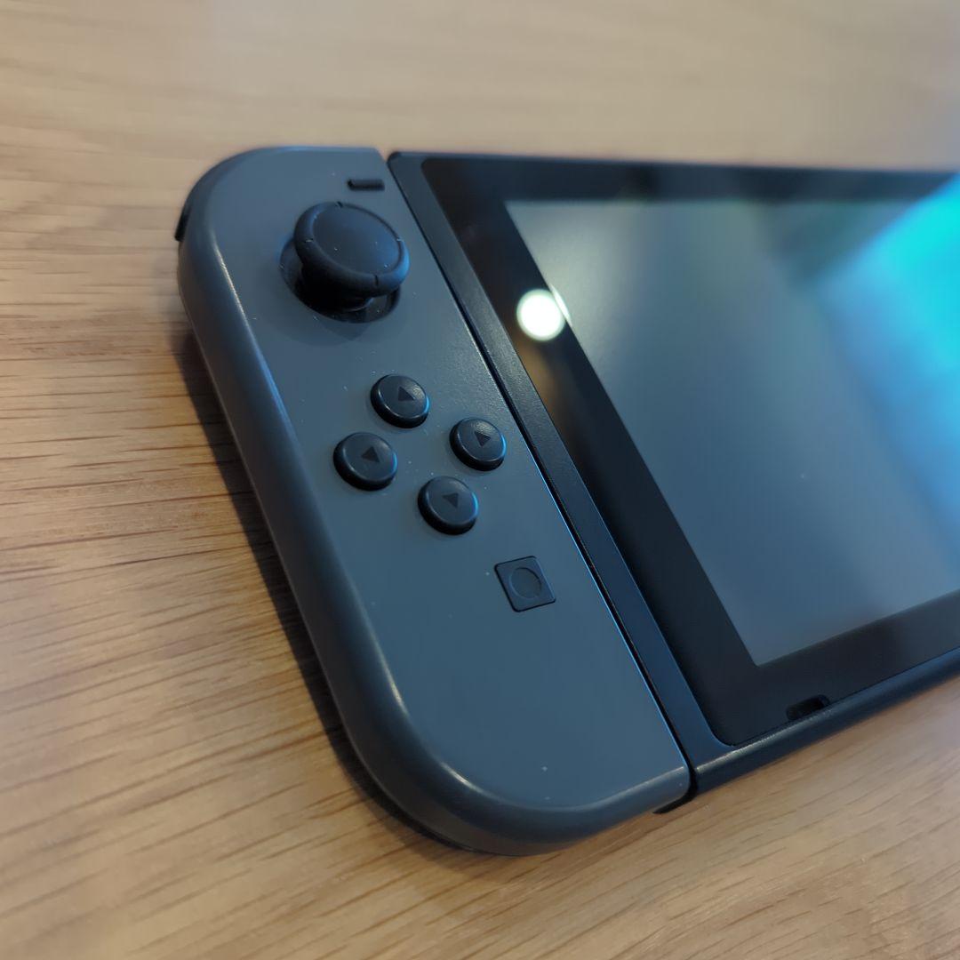 Nintendo Switch 2017初期型グレー本体セット 箱説明書 付属品