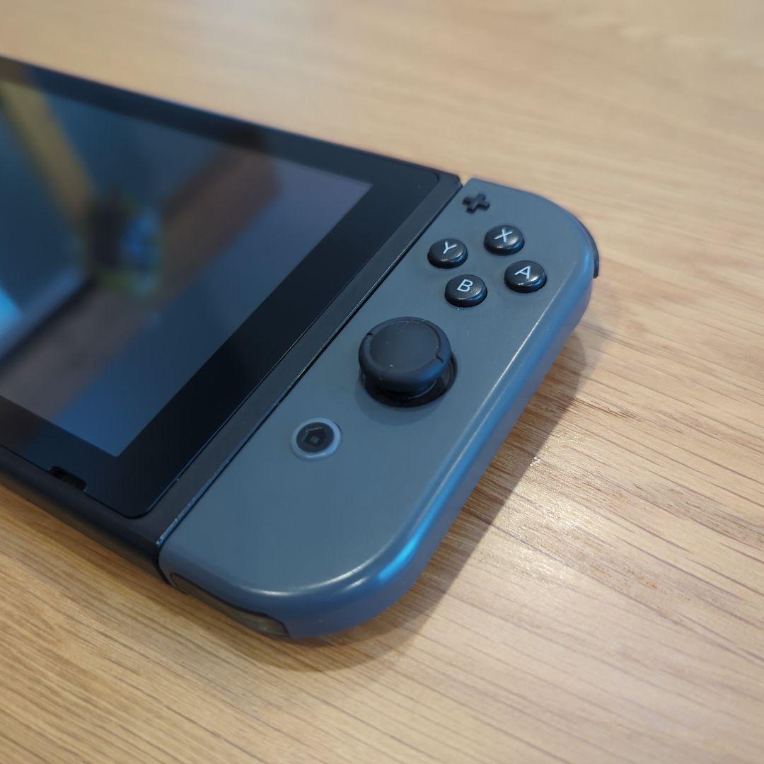 Nintendo Switch 2017初期型グレー本体セット 箱説明書 付属品