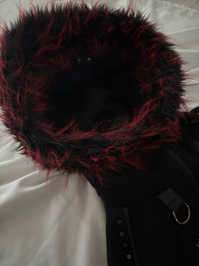 00's SEX POT ReVeNGe 裏起毛 ファーパーカー 地雷 y2k