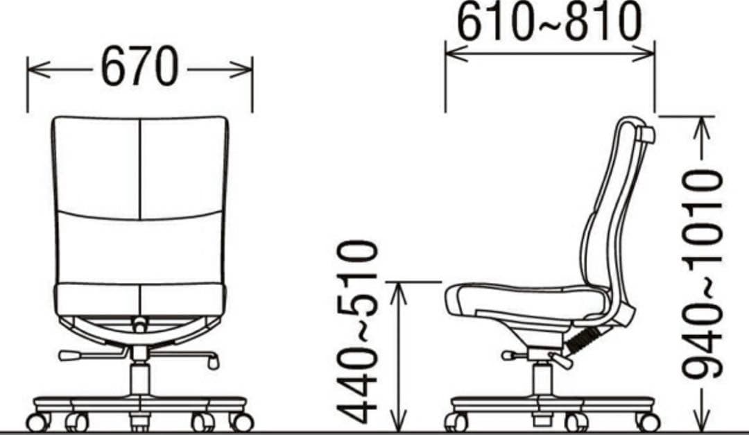 (高級 美品) カリモク デスクチェア XT5801