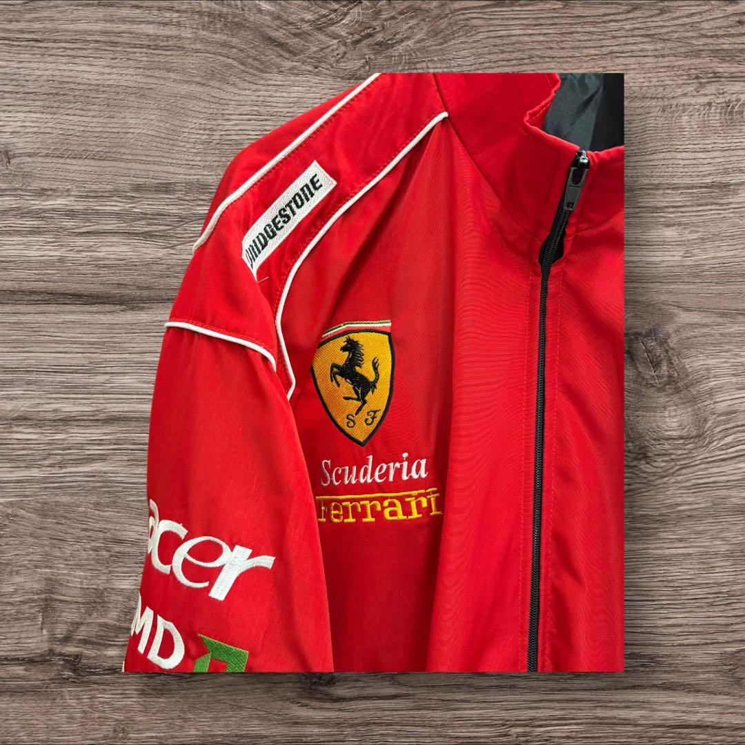 26A4 フェラーリ Ferrari F1 レーシングジャケット スタジャン