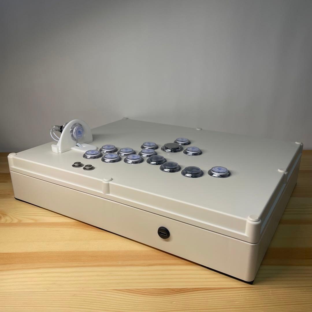 【ワンショット】レバーレスコントローラー　アケコン　マグネット開閉　増設　スト6