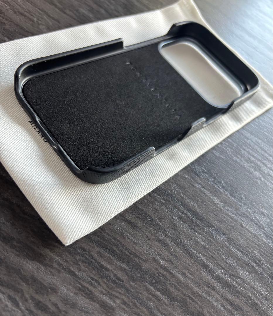 未使用品　BONAVENTURA iPhone17pro ケース ブラックレザー