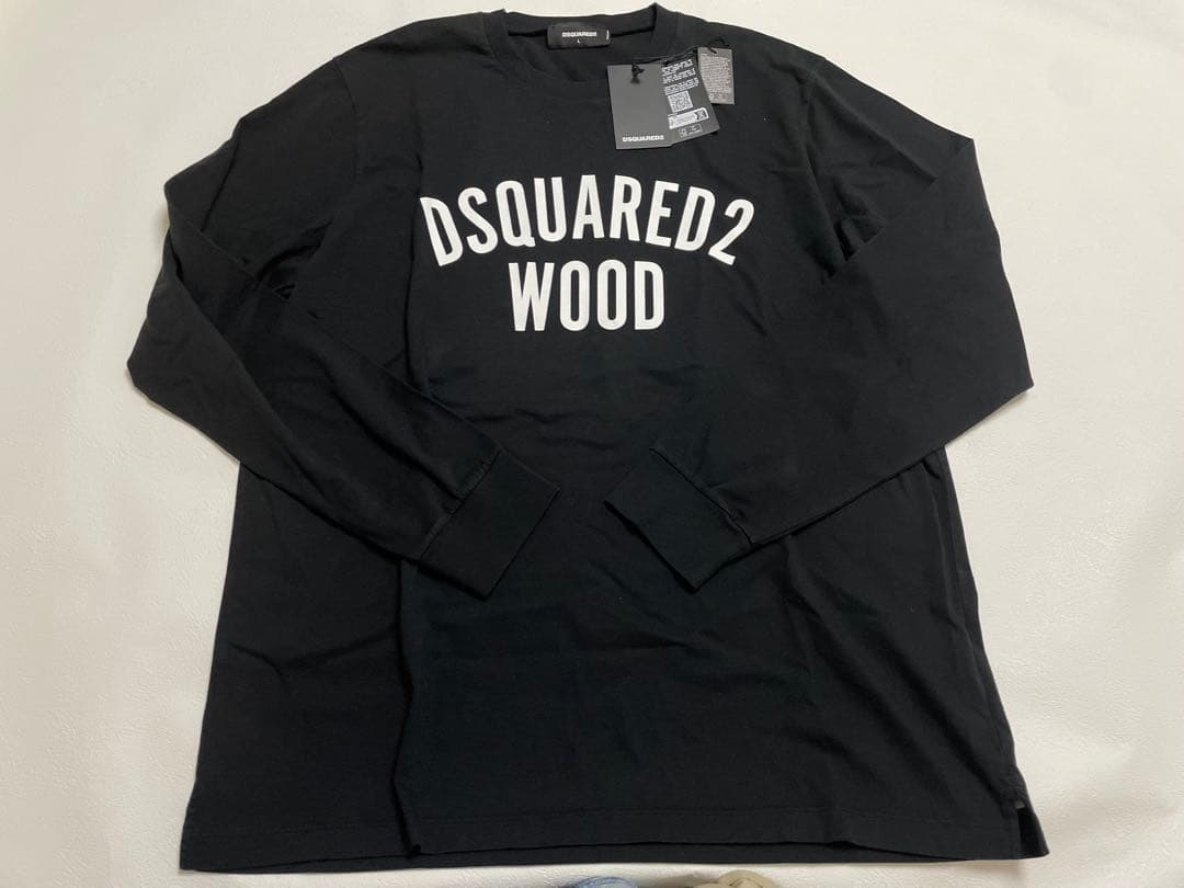 超美品　ディースクエアード　2023SS ロゴプリントTシャツ　国内正規品