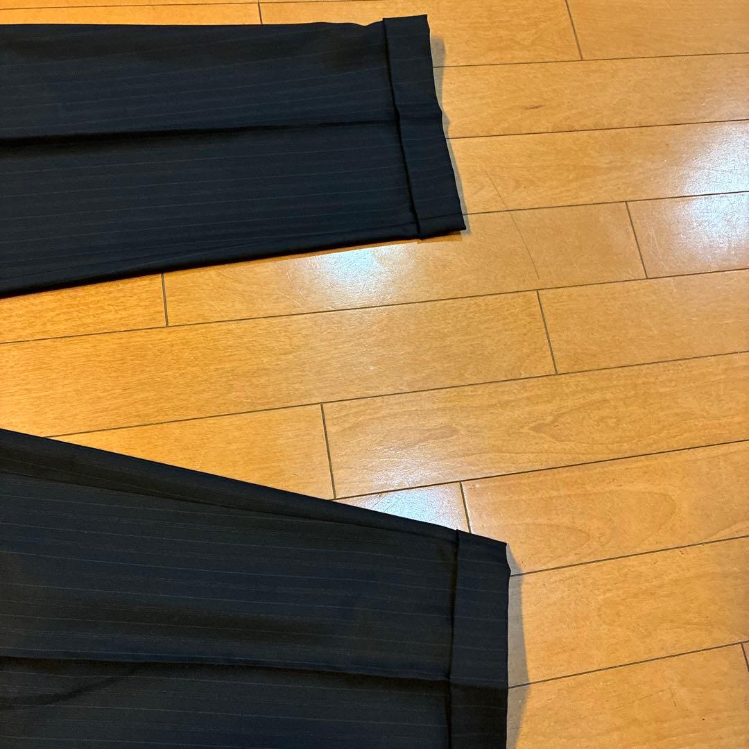 エルメネジルドゼニア スーツ 52ネイビー ストライプ ZEGNA