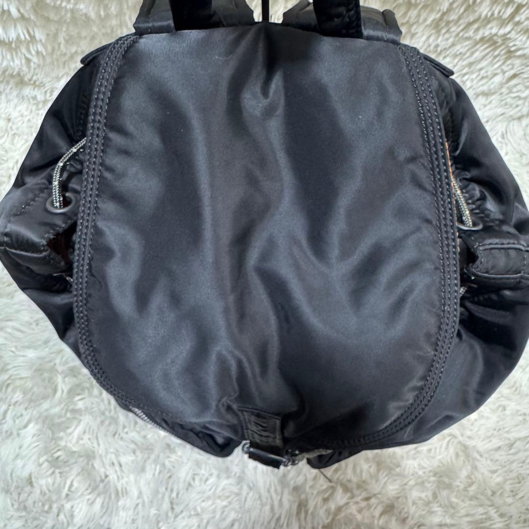 PORTER ポータータンカー　リュック　巾着　ナイロン　カラー(ブラック)