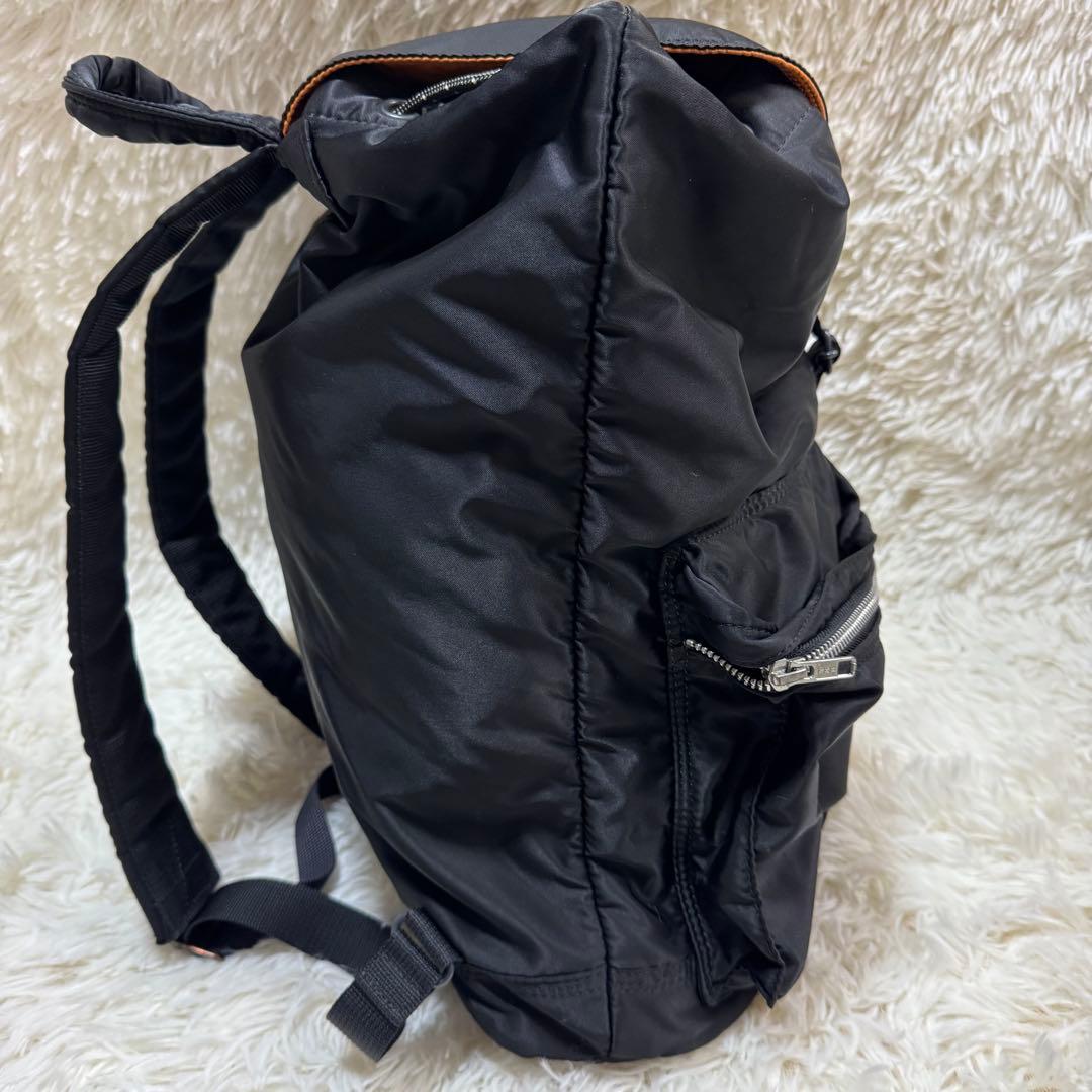 PORTER ポータータンカー　リュック　巾着　ナイロン　カラー(ブラック)