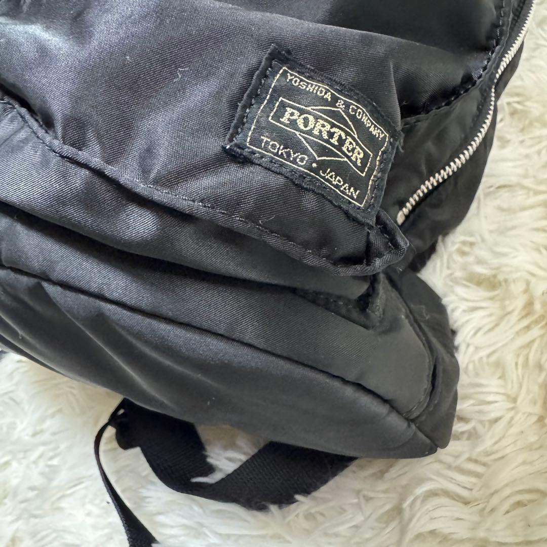 PORTER ポータータンカー　リュック　巾着　ナイロン　カラー(ブラック)