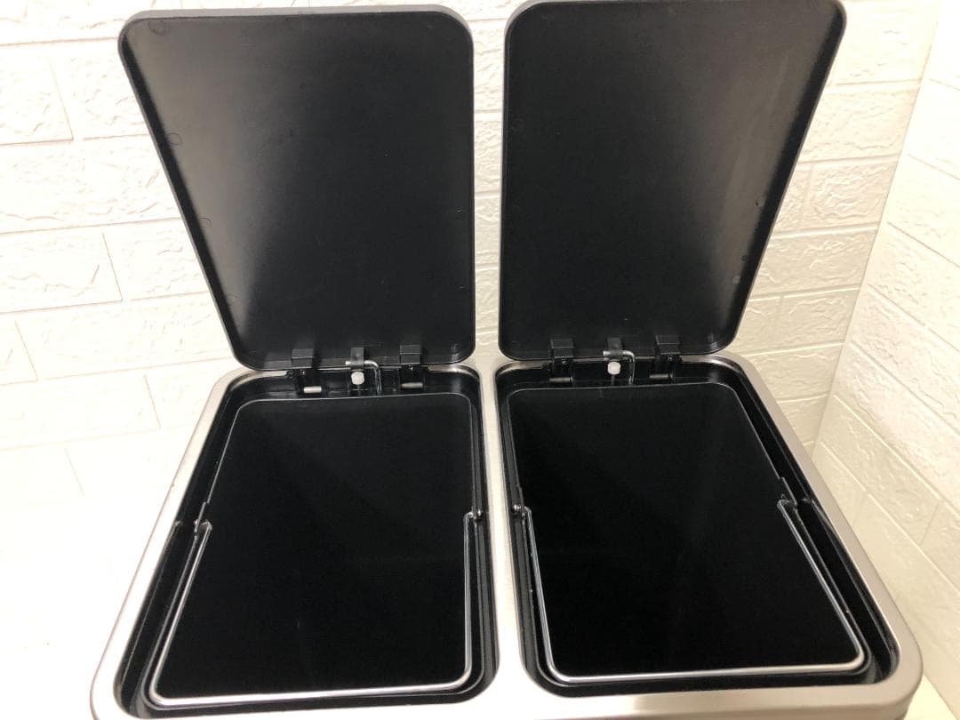 DULTON ダルトン ステンレス製 ペダル式 分別 ダストボックス 30L