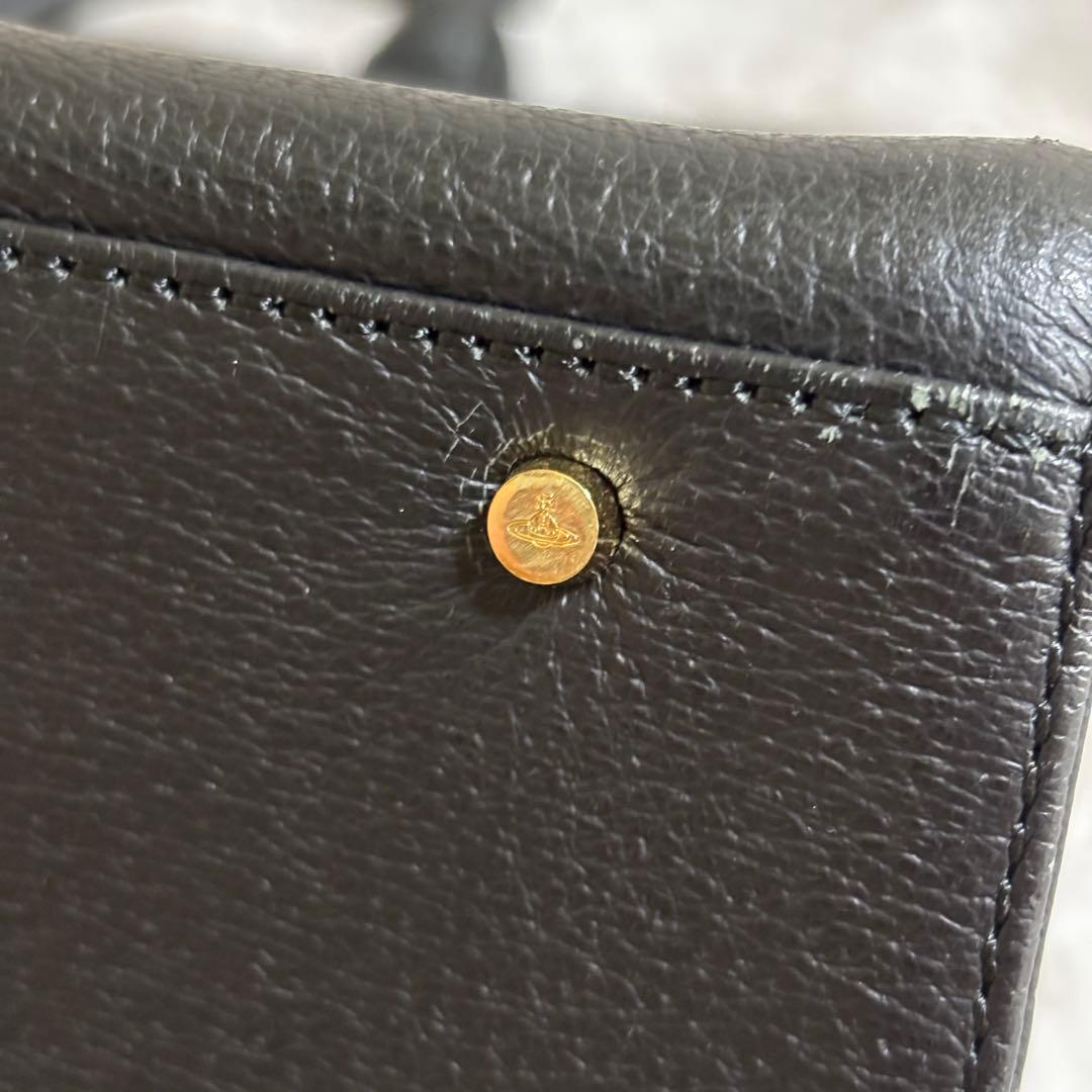 H21 Vivienne Westwood ビジネスバッグ　ブラック　チャーム付