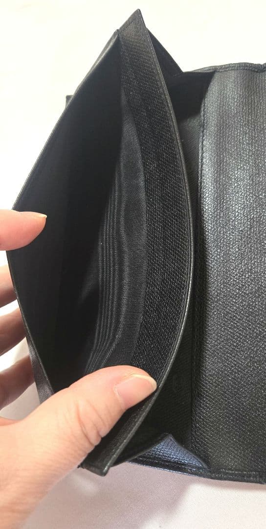 値下げCHANEL長財布ブラック