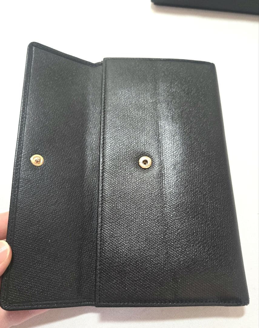 値下げCHANEL長財布ブラック