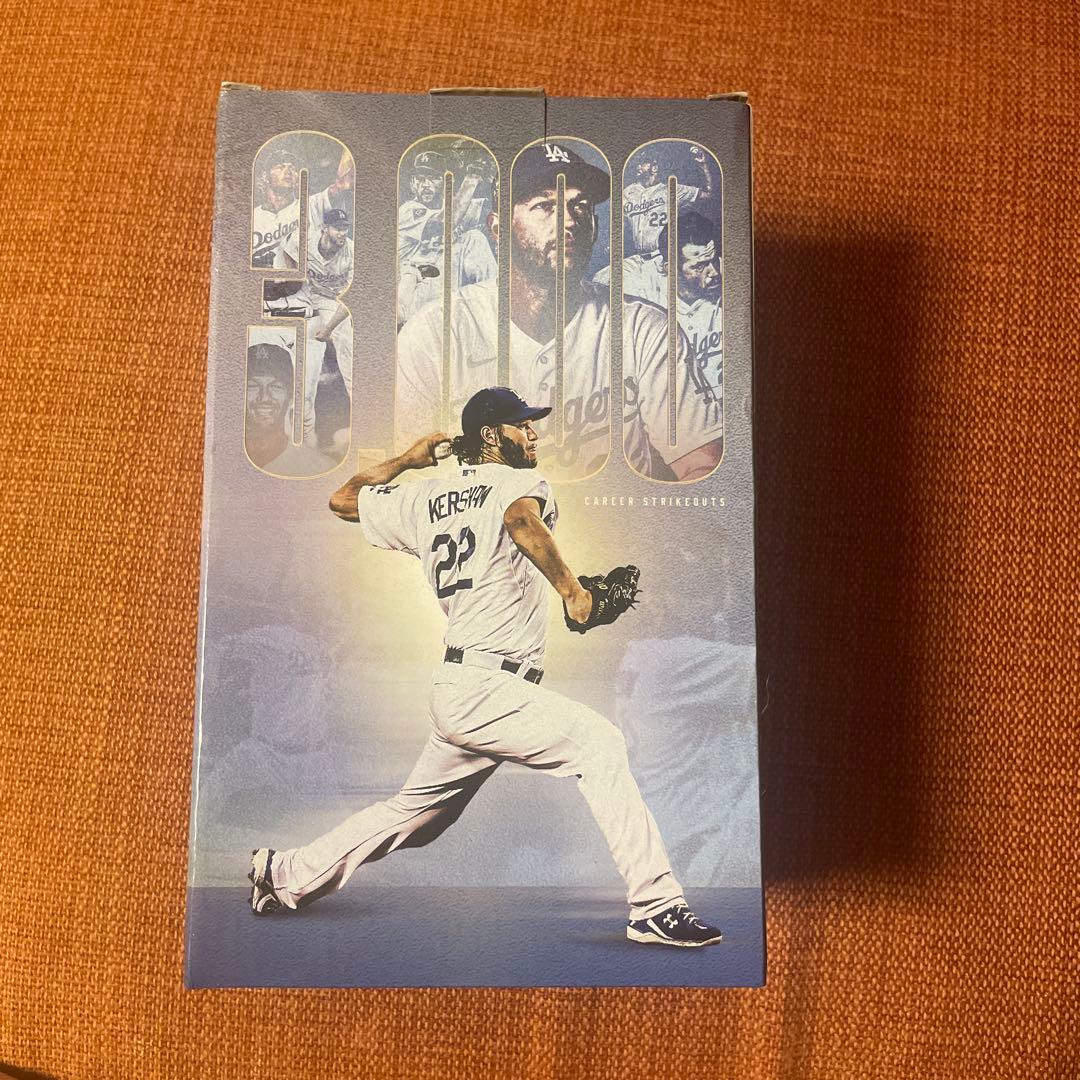 ボブルヘッド　クレイトン・カーショー 3000奪三振 フィギュア