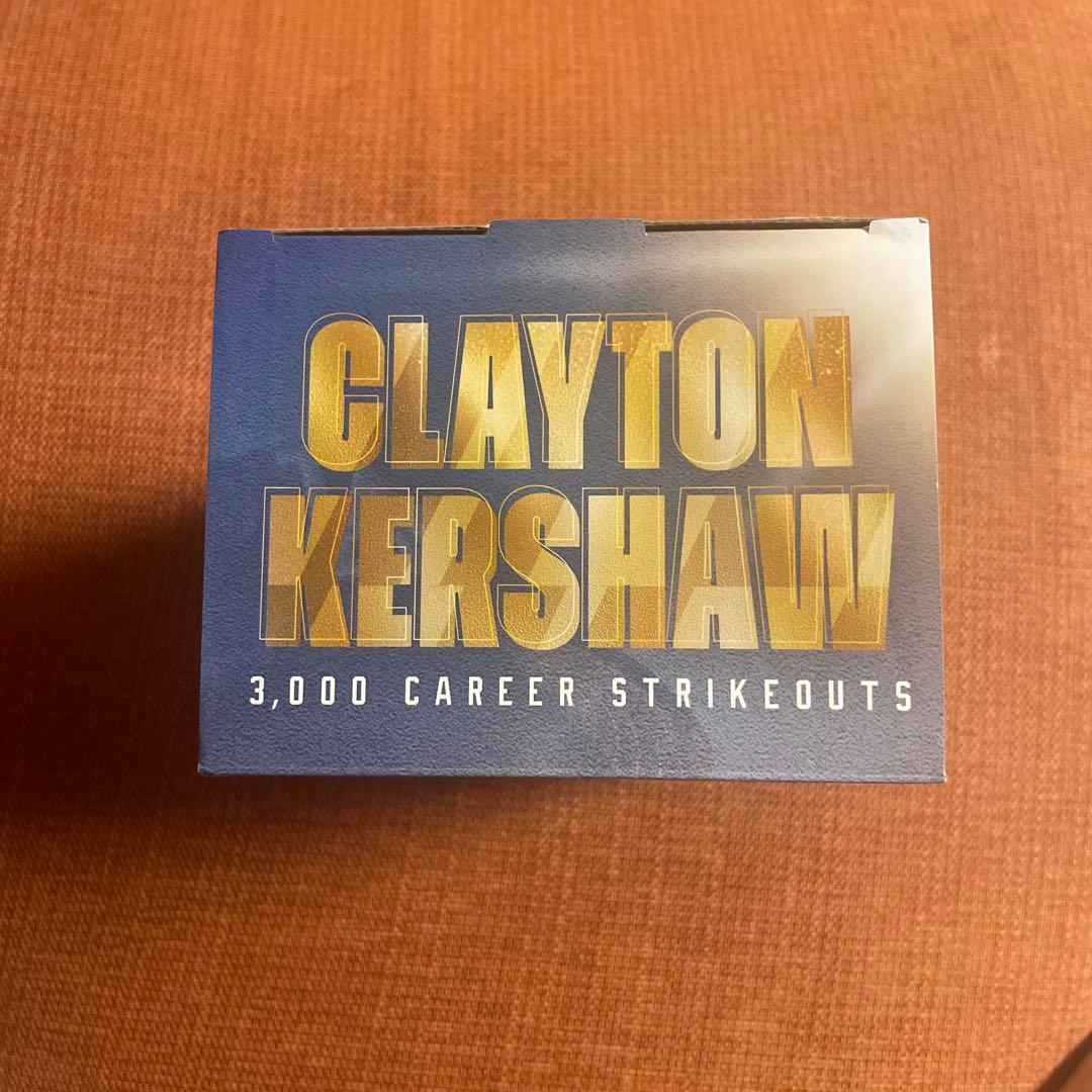 ボブルヘッド　クレイトン・カーショー 3000奪三振 フィギュア