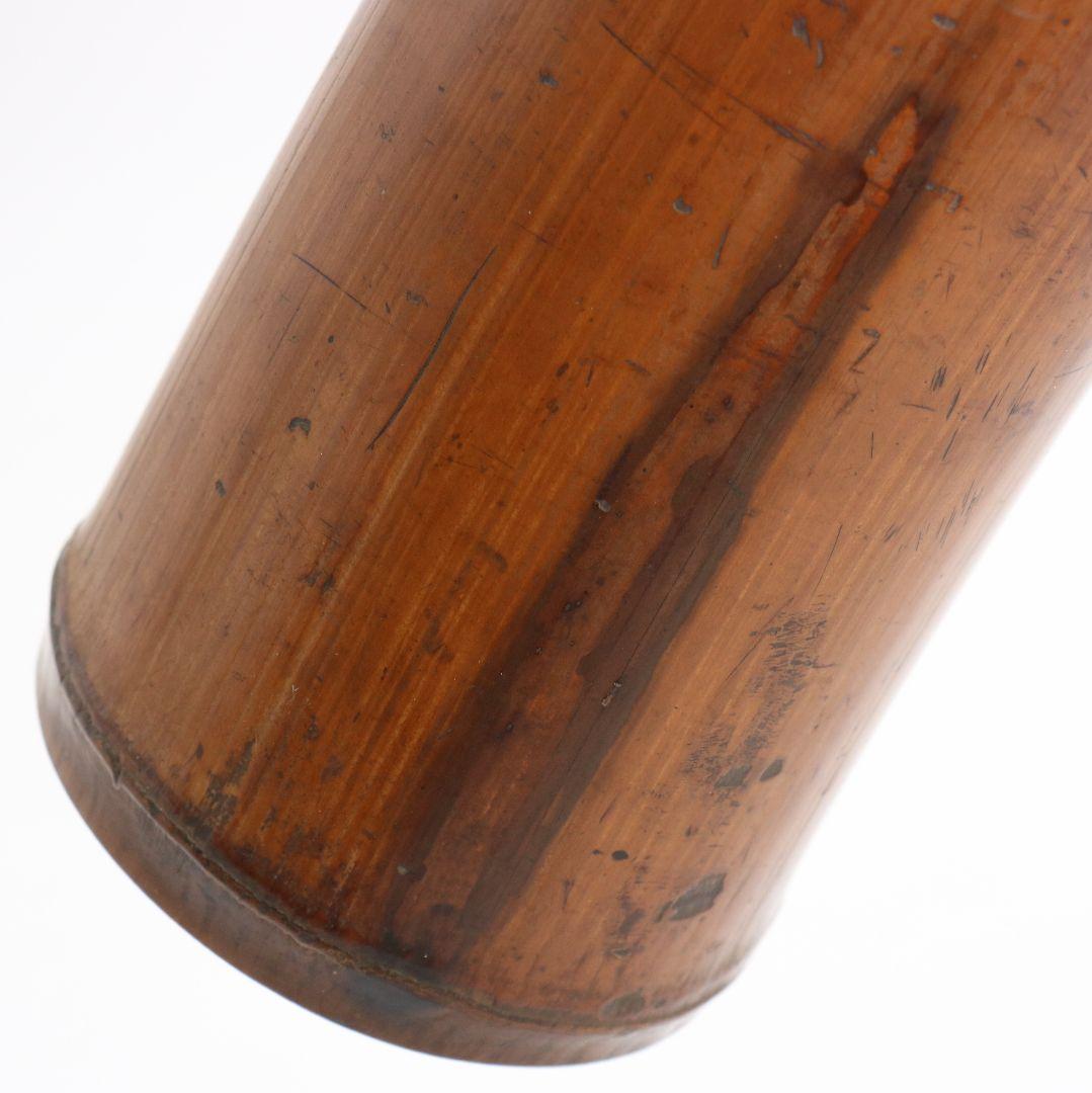 楽只軒 松尾宗五 竹花入　C752　DD