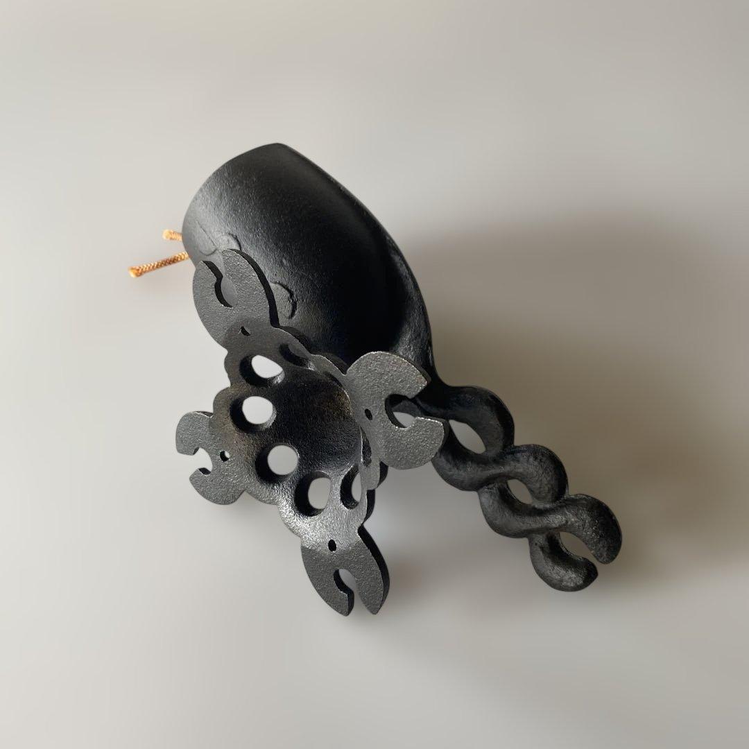 希少 馬場忠寛 アイアン 鋳鉄 ドアベル 呼鈴 南部鉄器