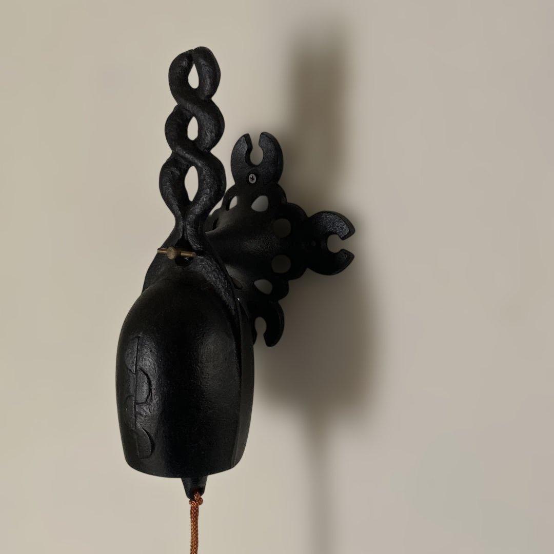 希少 馬場忠寛 アイアン 鋳鉄 ドアベル 呼鈴 南部鉄器