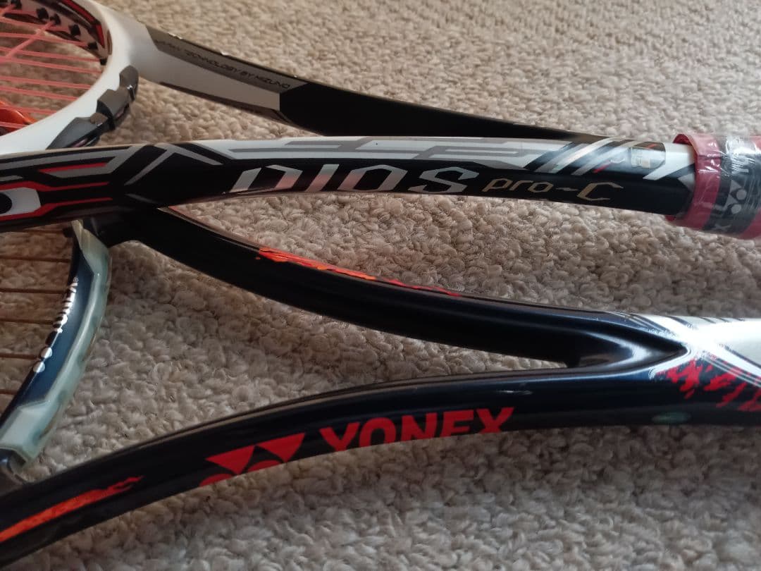 ヨネックス　ミズノ　ソフトテニスラケット2本セット