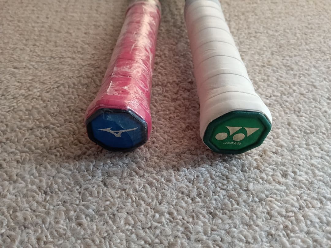 ヨネックス　ミズノ　ソフトテニスラケット2本セット