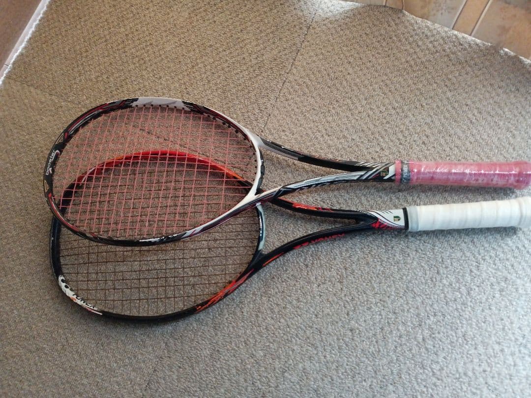 ヨネックス　ミズノ　ソフトテニスラケット2本セット